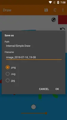 Simple Draw android App screenshot 4